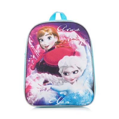 Blue 'Frozen' print light-up backpack